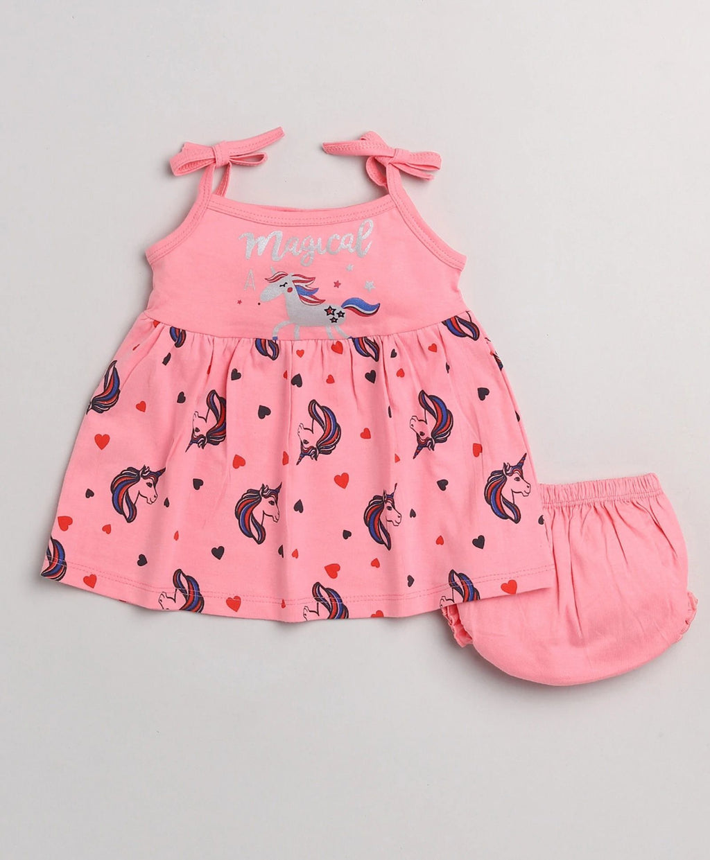 Mars Infiniti Baby Girls Casual Dress Panty (Pink)