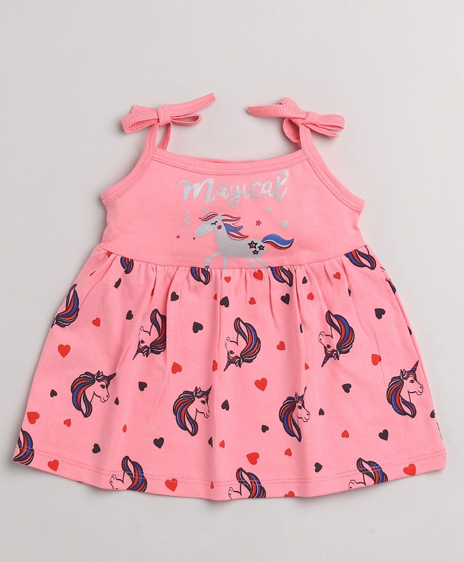 Mars Infiniti Baby Girls Casual Dress Panty (Pink)