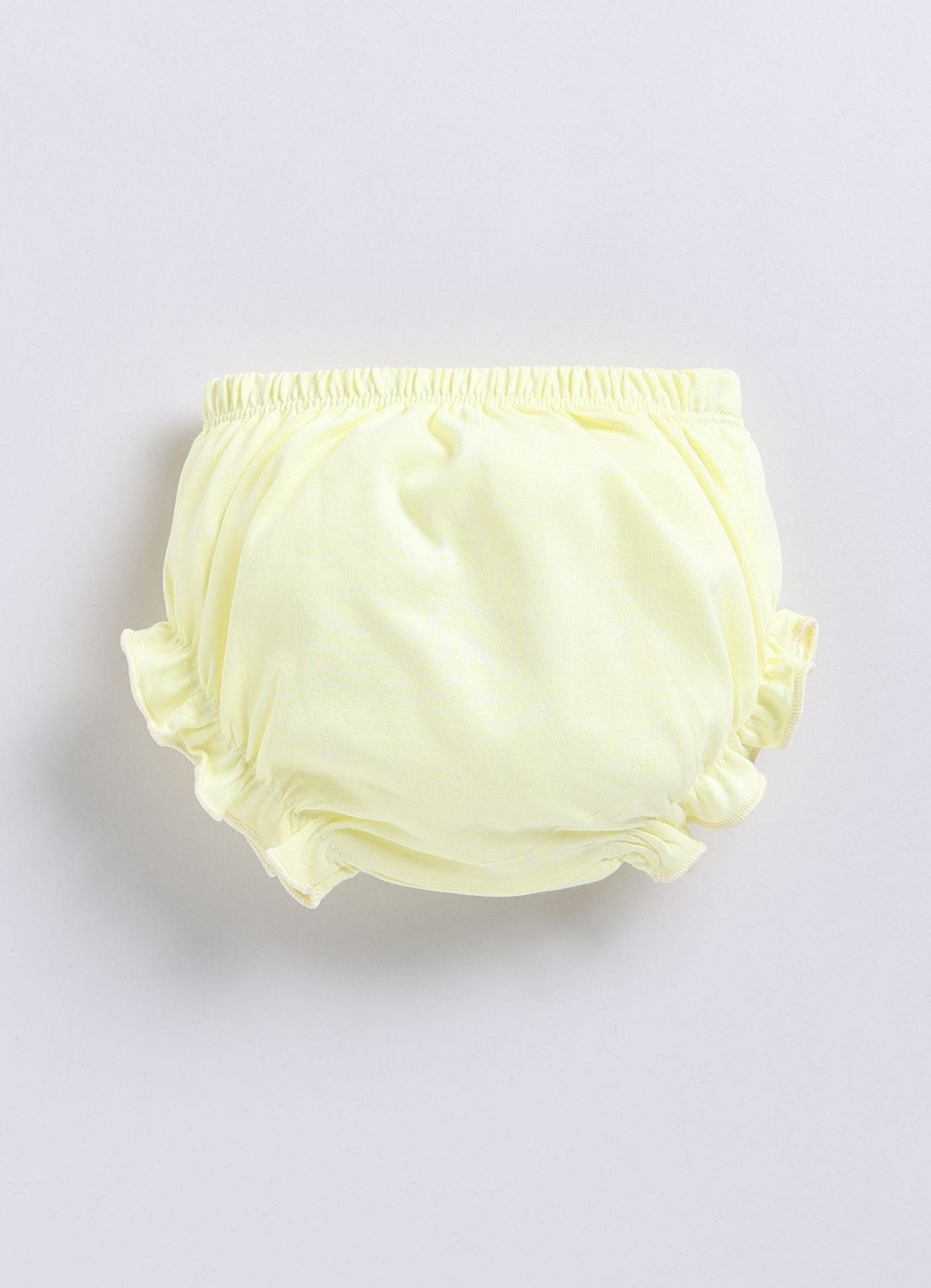 Mars Infiniti Baby Girls Casual Dress Panty (Lemon Yellow)