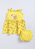 Mars Infiniti Baby Girls Casual Dress Panty (Mustard Yellow)