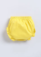 Mars Infiniti Baby Girls Casual Dress Panty (Mustard Yellow)