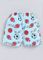 Mars Infiniti Short For Boys Casual Printed Pure Cotton (Multicolor, Pack of 5)