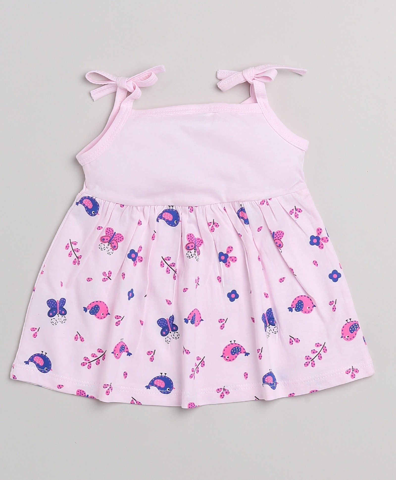 Mars Infiniti Baby Girls Casual Dress Panty (Baby Pink)