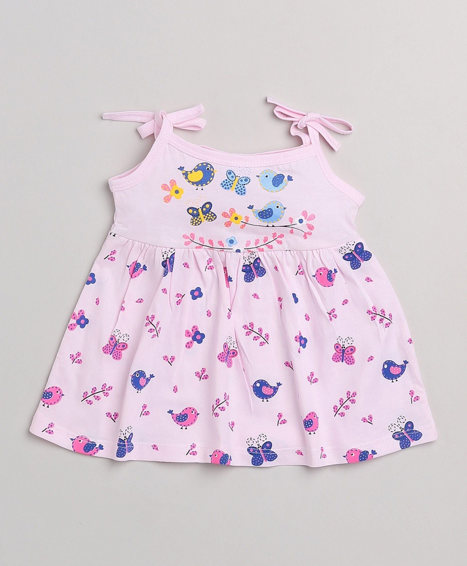 Mars Infiniti Baby Girls Casual Dress Panty (Baby Pink)