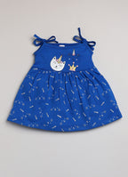 Mars Infiniti Baby Girls Casual Dress Panty (Blue)