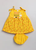 Mars Infiniti Baby Girls Casual Dress Panty (Yellow)