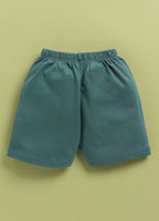 Mars Infiniti Baby Boys & Baby Girls Casual T-shirt Shorts (Green, White)