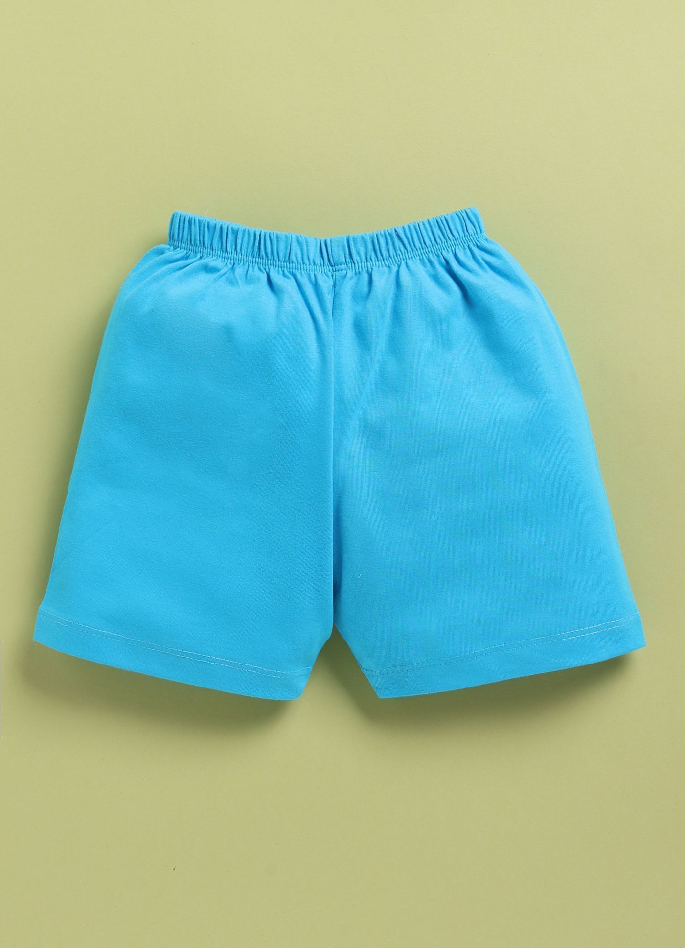 Mars Infiniti Baby Boys & Baby Girls Casual T-shirt Shorts (Blue, White)
