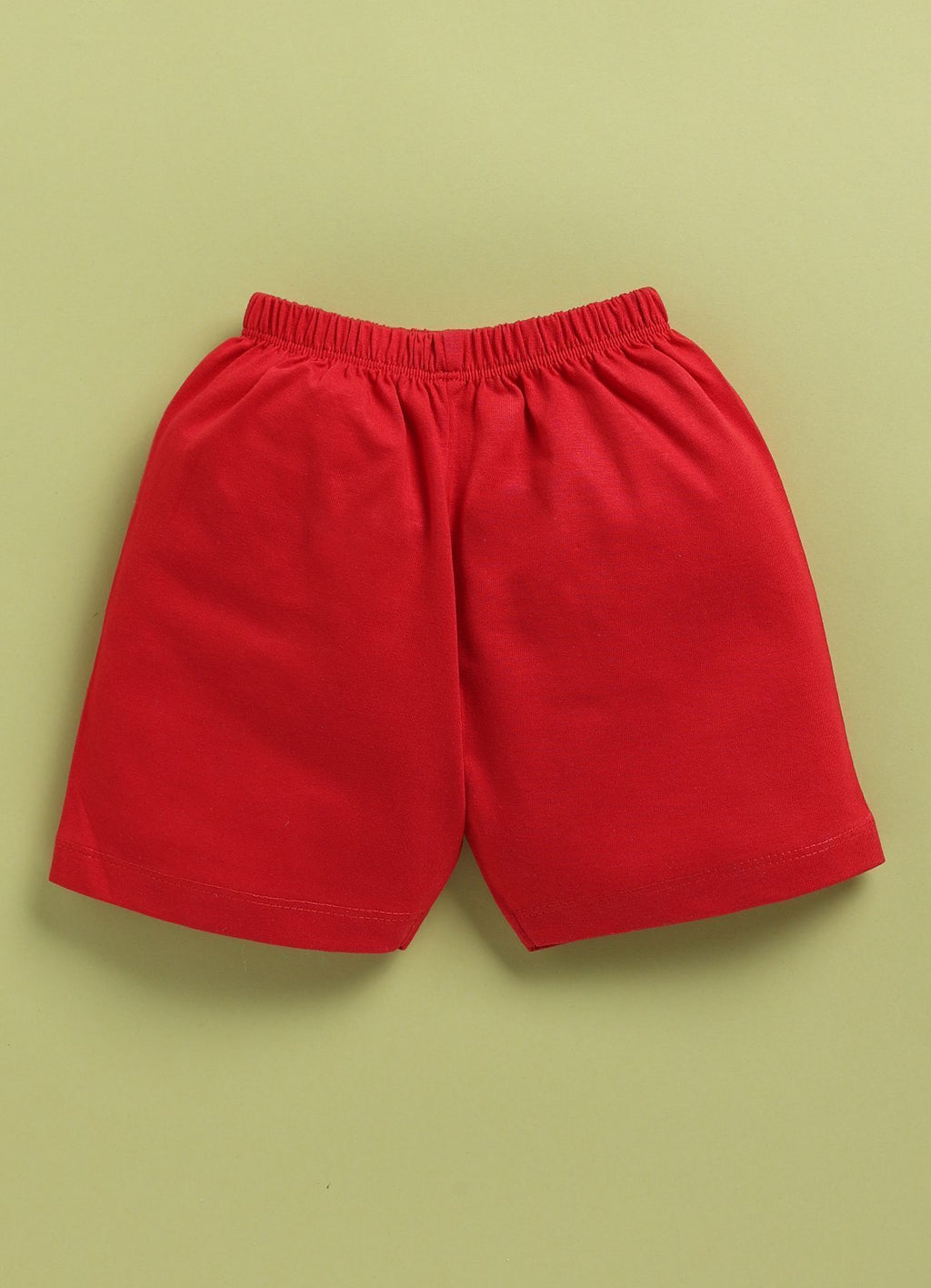 Mars Infiniti Baby Boys & Baby Girls Casual T-shirt Shorts (Red, White)