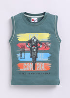 Mars Infiniti Boys Printed Pure Cotton Regular T Shirt - Pack of 3