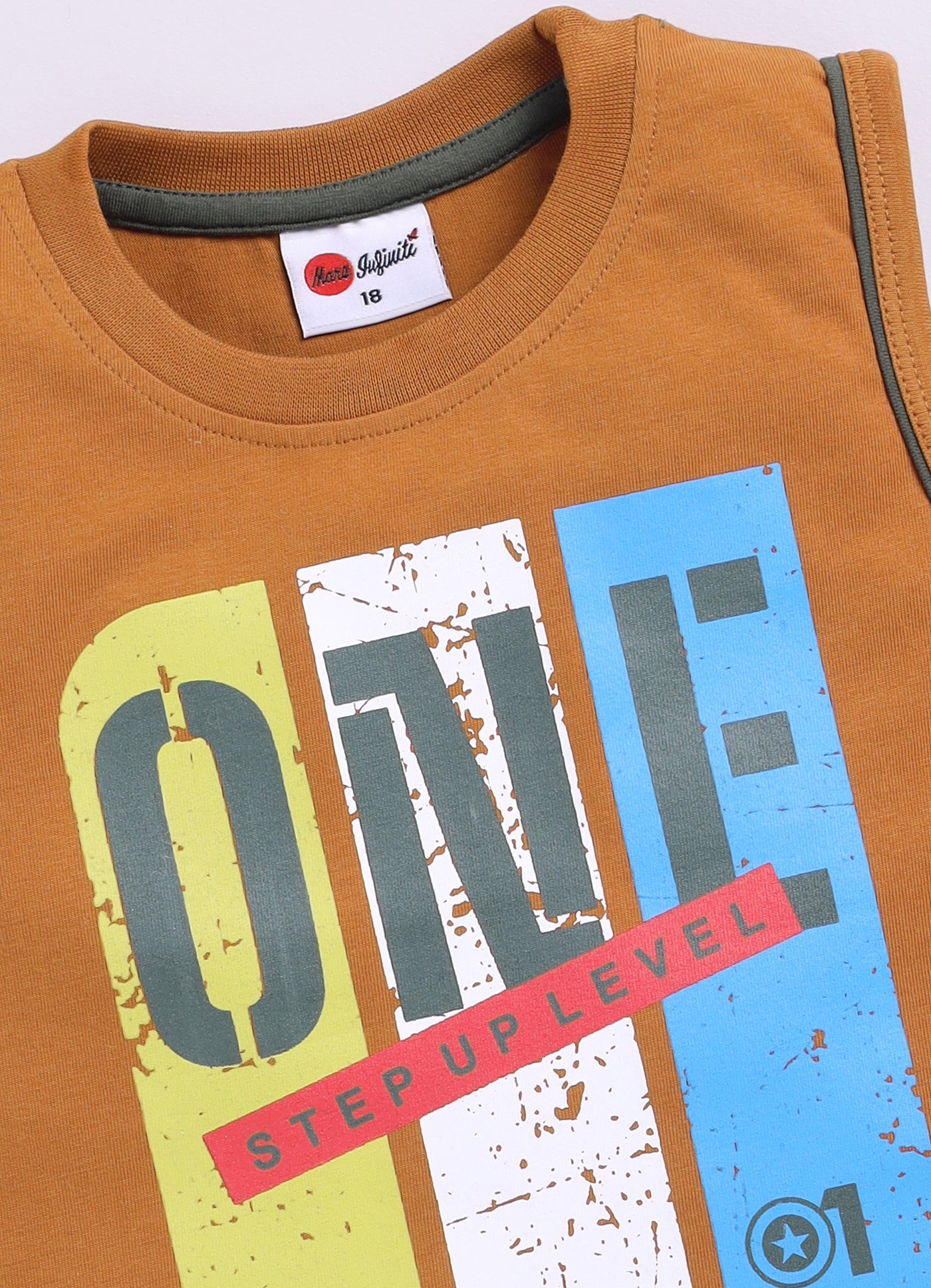 Mars Infiniti Boys Printed Pure Cotton Regular T Shirt - Pack of 3