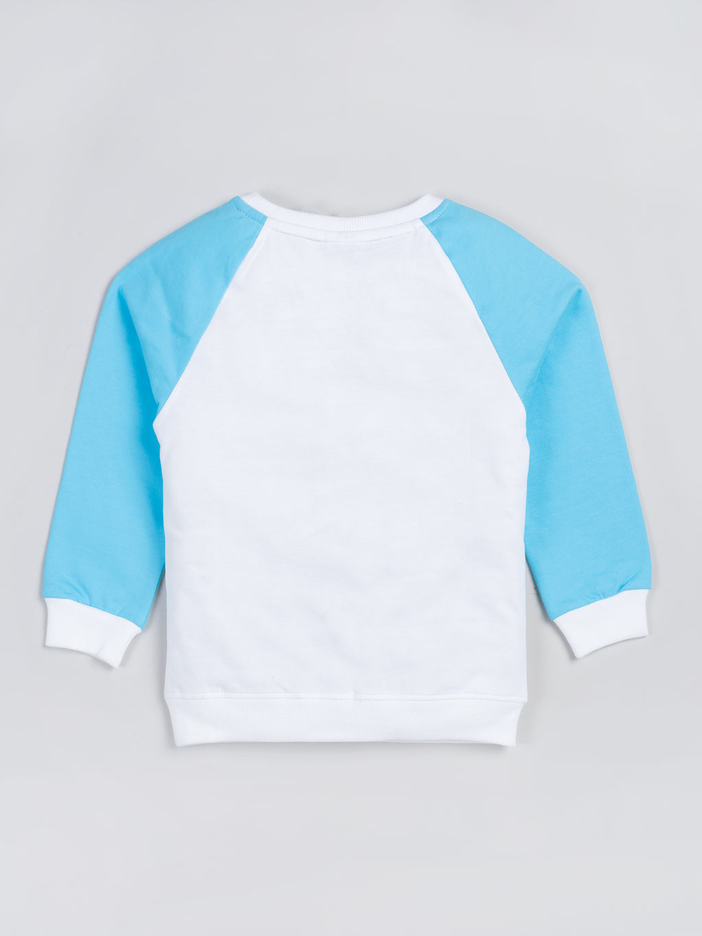 Mars Infiniti Full Sleeve Printed Baby Boys & Baby Girls Sweatshirt (White)