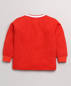 Mars Infiniti Boys & Girls Casual T-shirt Pant (Red)