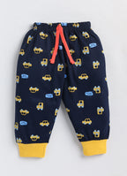Mars Infiniti Boys Casual T-shirt Track Pants (Mustard)