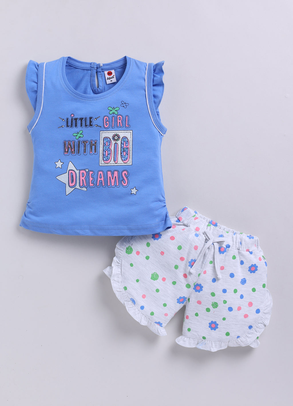 Mars Infiniti Baby Girls Casual Top Capri (olive green, wine, blue)