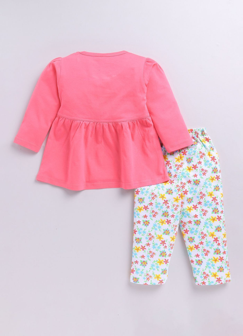 Mars Infiniti Baby Girls Casual Dress Pant (Pink, White)
