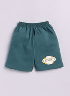 Mars Infiniti Boys Casual T-shirt Shorts (Mustard)