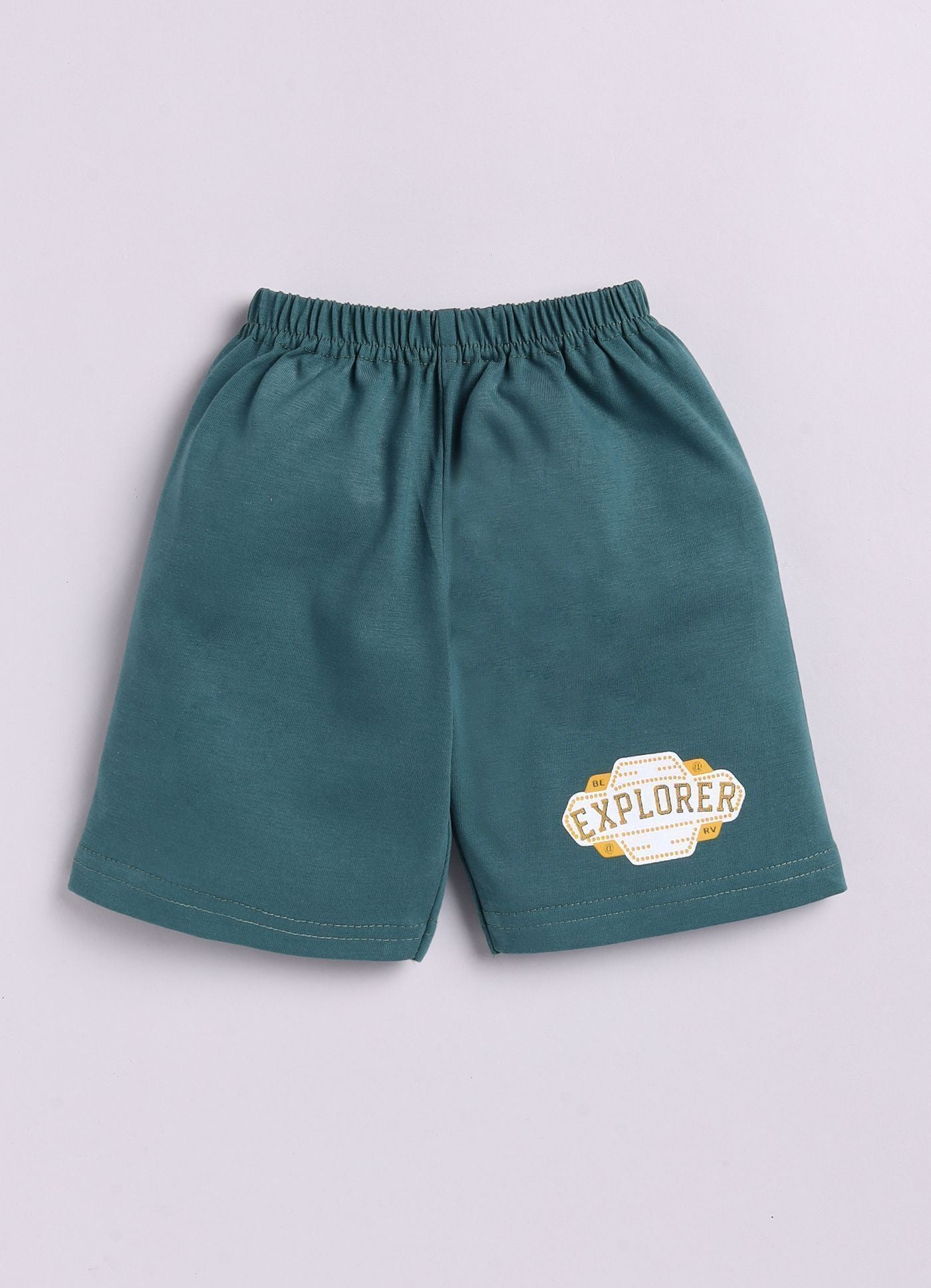 Mars Infiniti Boys Casual T-shirt Shorts (Mustard)