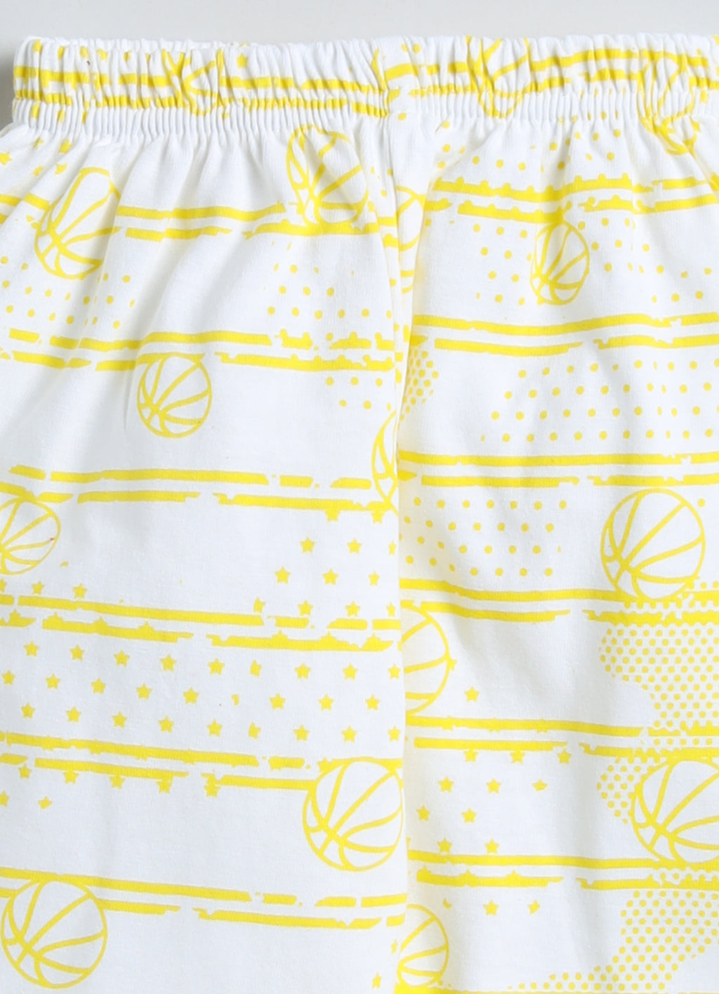 Mars Infiniti Boys & Girls Casual T-shirt Pant (Yellow)