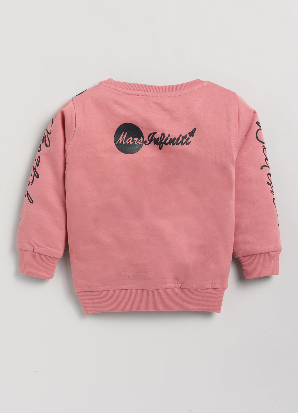 Mars Infiniti Full Sleeve Printed Baby Boys & Baby Girls Sweatshirt (Wine)