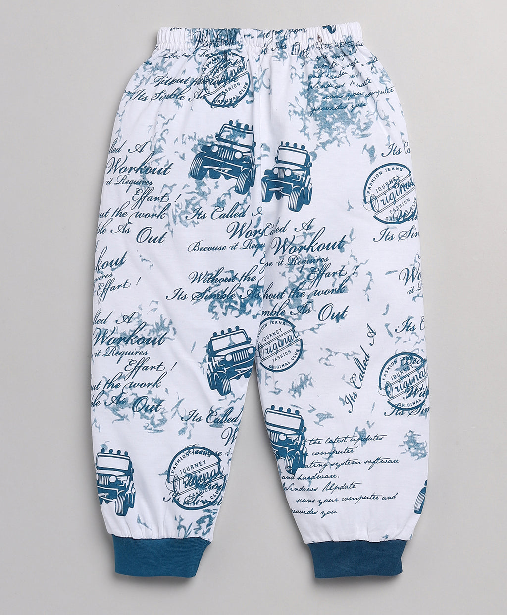 Mars Infiniti Boys & Girls Casual T-shirt Pant (Navy Blue)