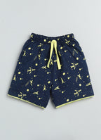 Mars Infiniti Boys Pure Cotton Half Sleeve T-shirt & Shorts Set