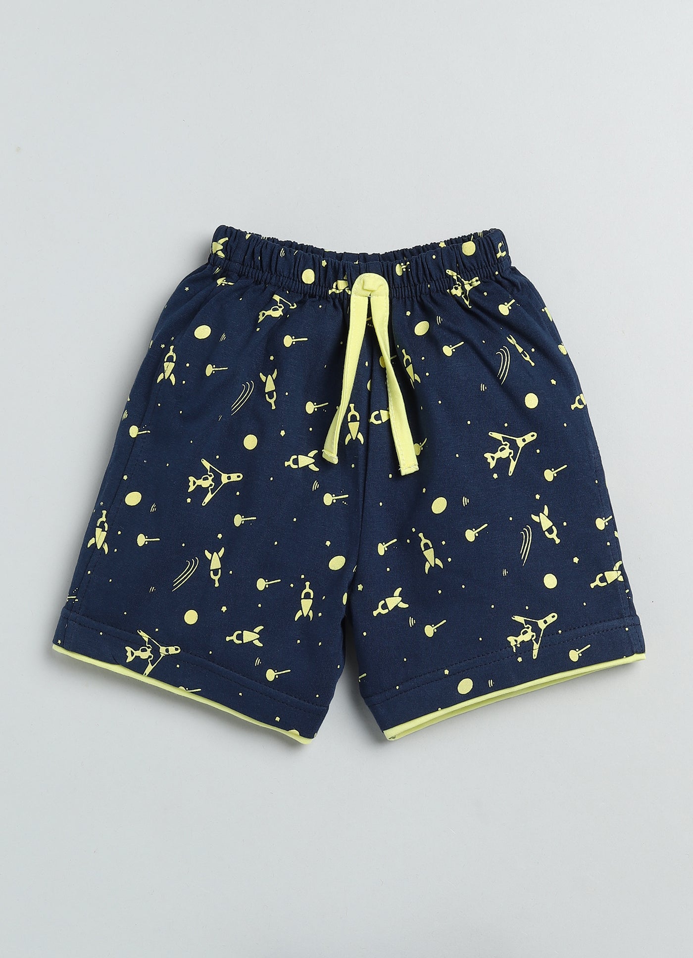 Mars Infiniti Boys Pure Cotton Half Sleeve T-shirt & Shorts Set