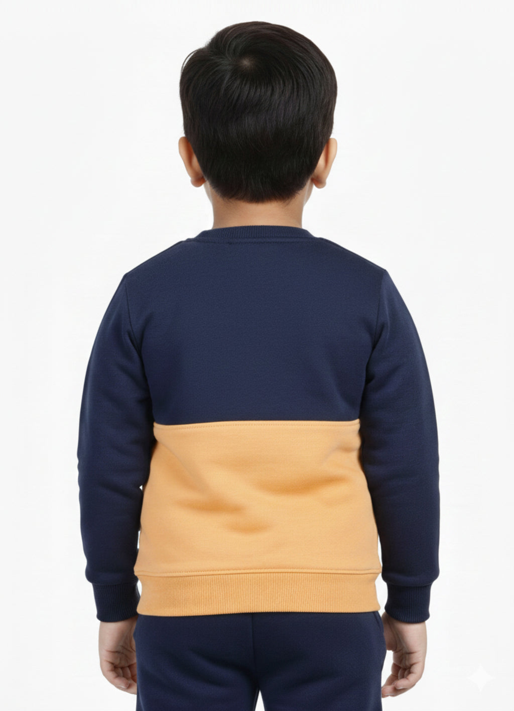 Mars Infiniti Full Sleeve Printed Boys & Girls Winter Sweatshirt (Deep Blue)