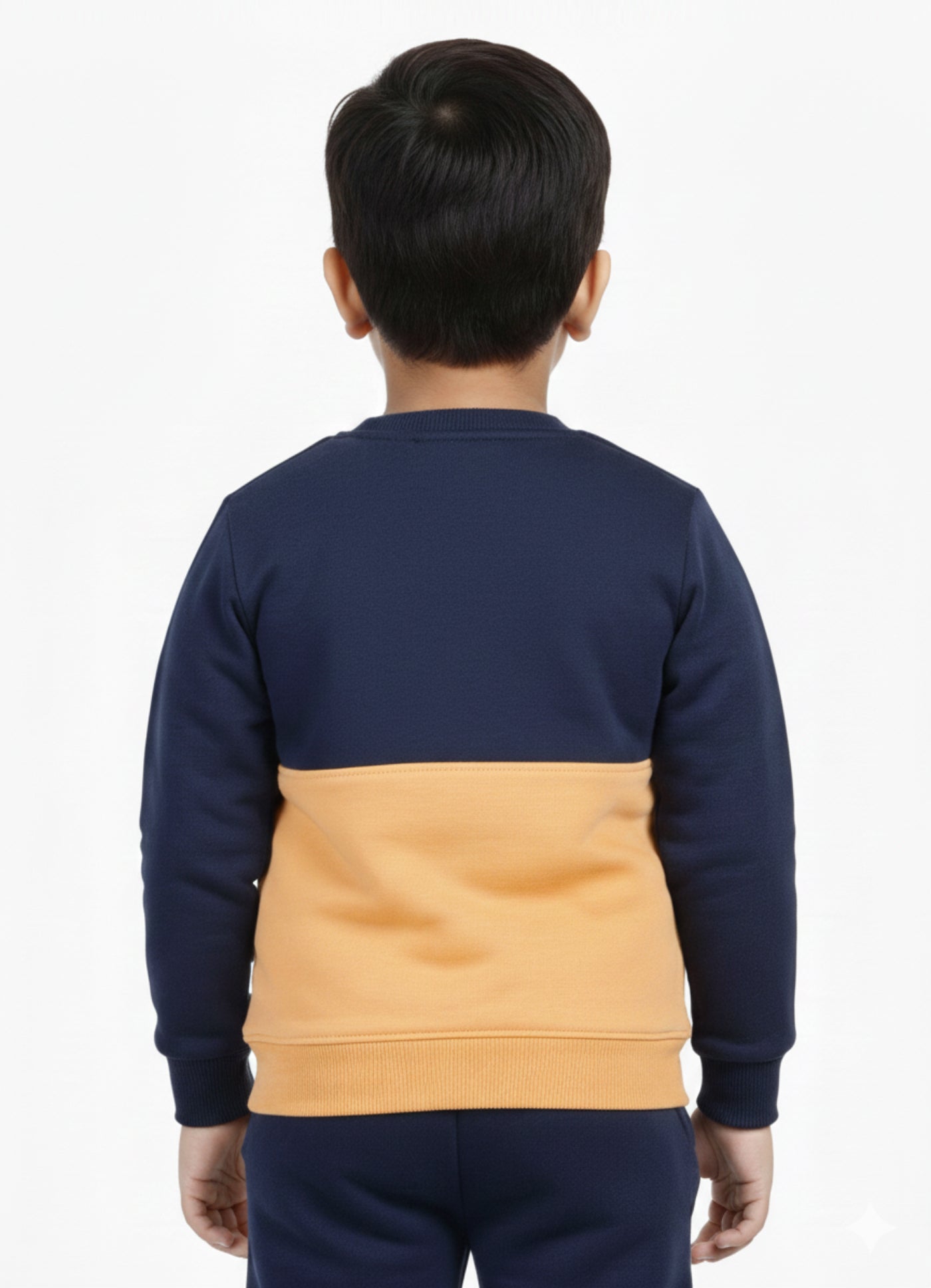 Mars Infiniti Full Sleeve Printed Boys & Girls Winter Sweatshirt (Deep Blue)