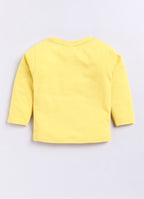 Mars Infiniti Boys Casual T-shirt Track Pants (Yellow)