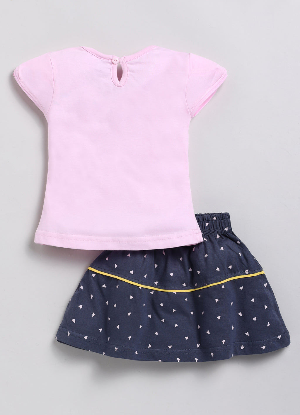 Mars Infiniti Girls Casual Top Skirt (Pink)