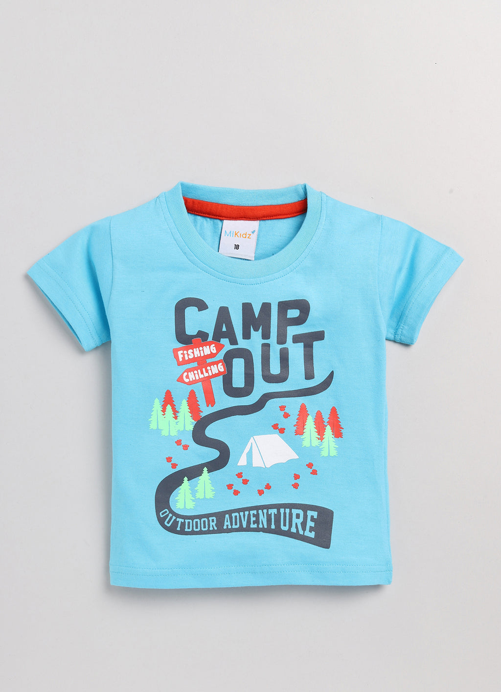 Mars Infiniti Boys Printed Pure Cotton Regular T Shirt - Pack of 2
