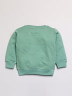 Mars Infiniti Boys & Girls Casual Sweatshirt Track Pants (Mint Green)