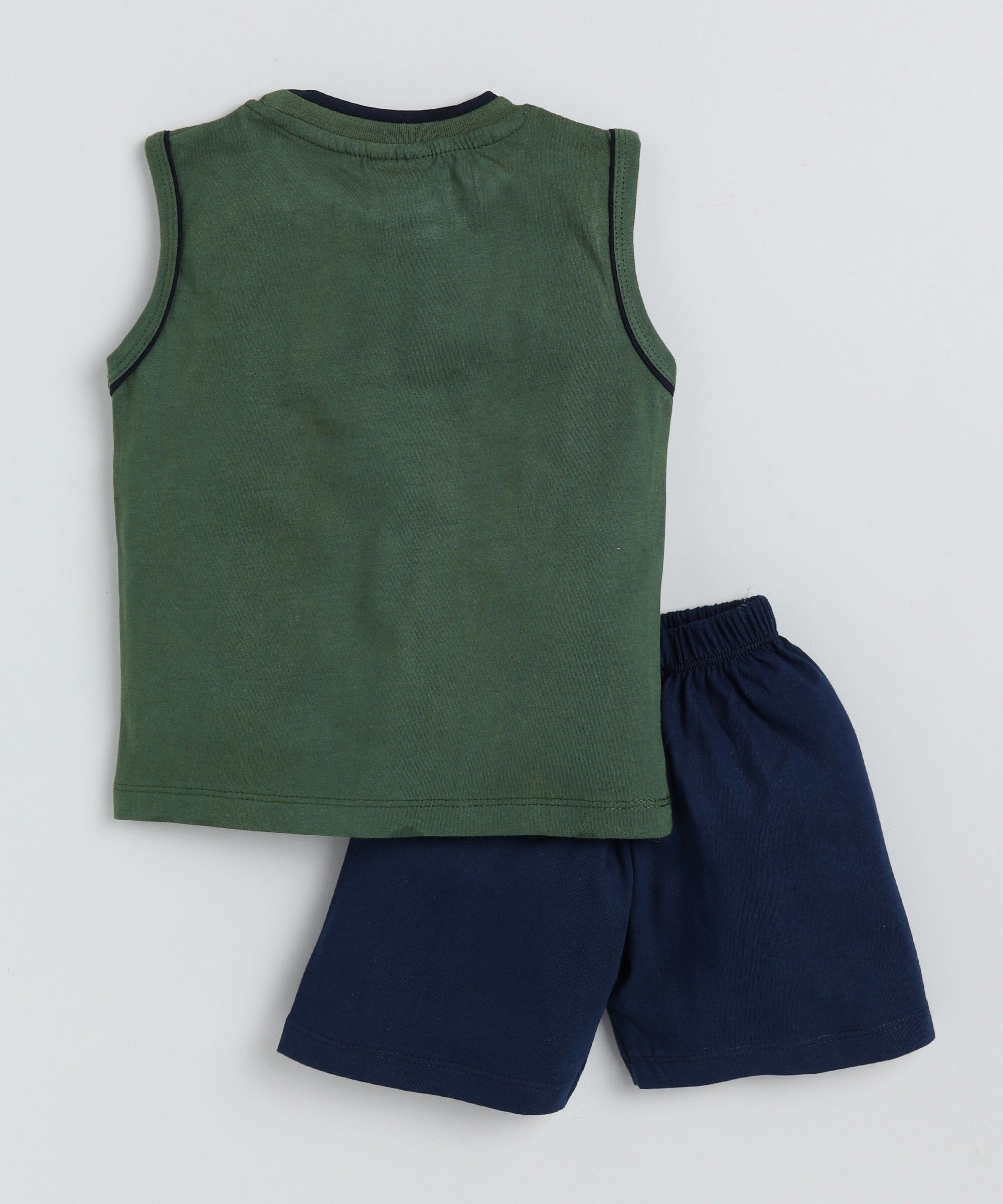 Mars Infiniti Boys & Girls Casual T-shirt Shorts (Olive)