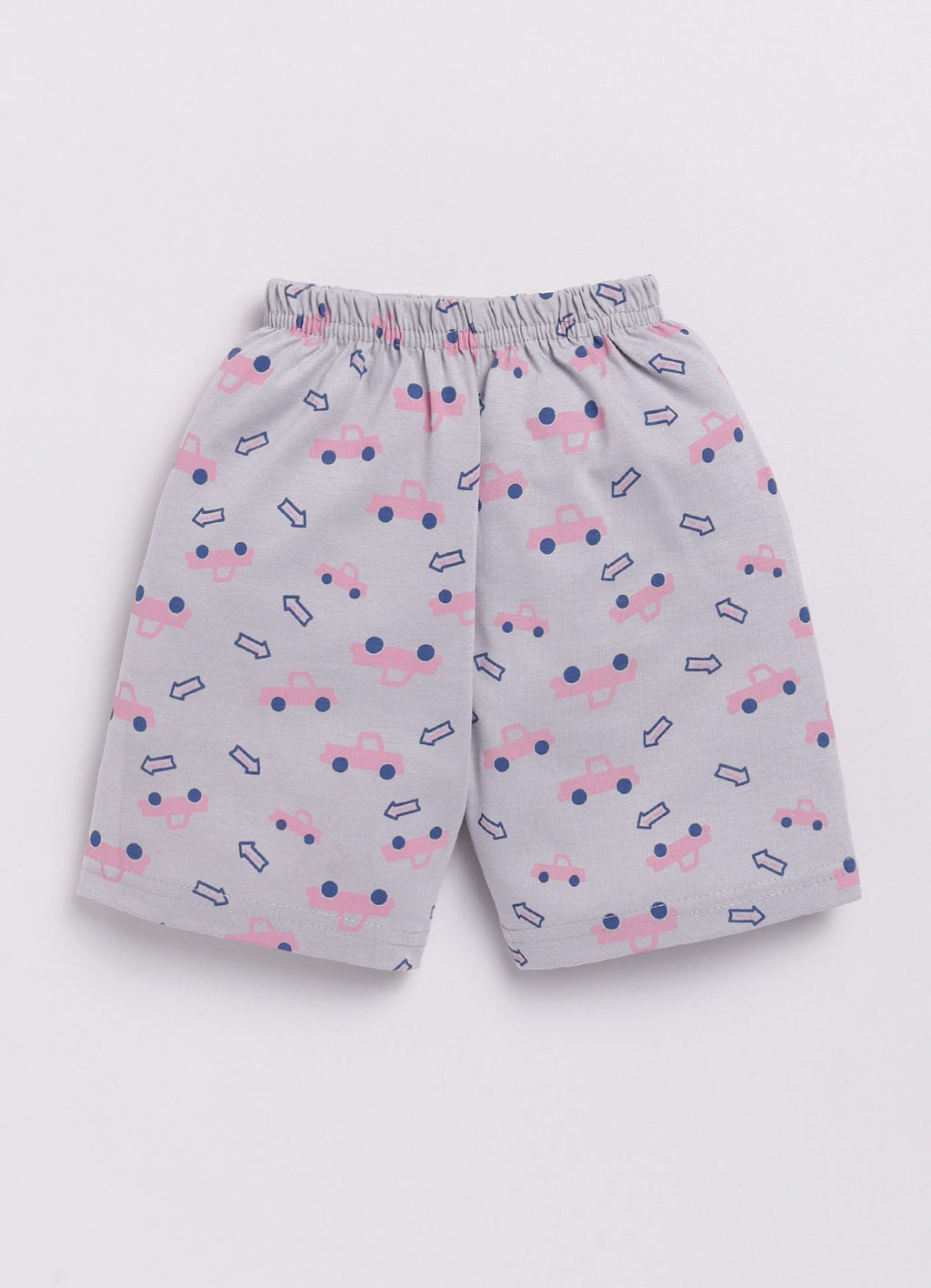 Mars Infiniti Boys & Girls Casual T-shirt Shorts (Pink, Melange)