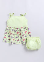 Mars Infiniti Baby Girls Casual Dress Panty (Light Green)