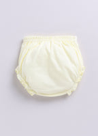 Mars Infiniti Baby Girls Casual Dress Panty (Light Yellow)