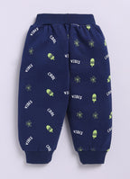 Mars Infiniti Boys & Girls Casual Sweatshirt Track Pants (Light Green, Deep Blue)