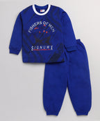 Mars Infiniti Boys & Girls Casual T-shirt Pant (Blue)