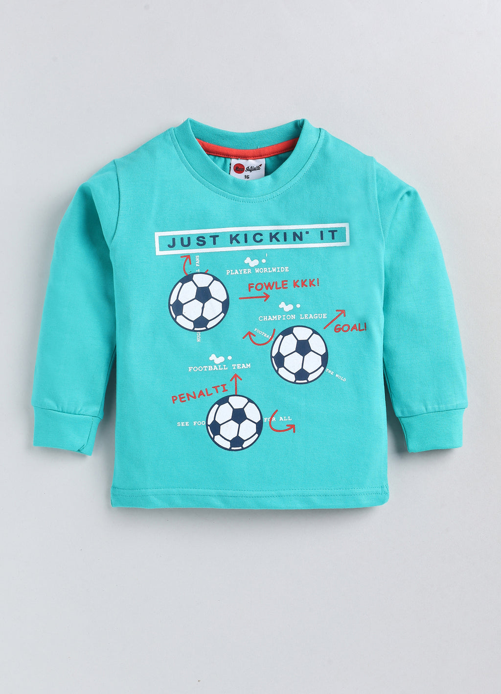 Mars Infiniti Boys Casual T-shirt Track Pants (Sea Green)