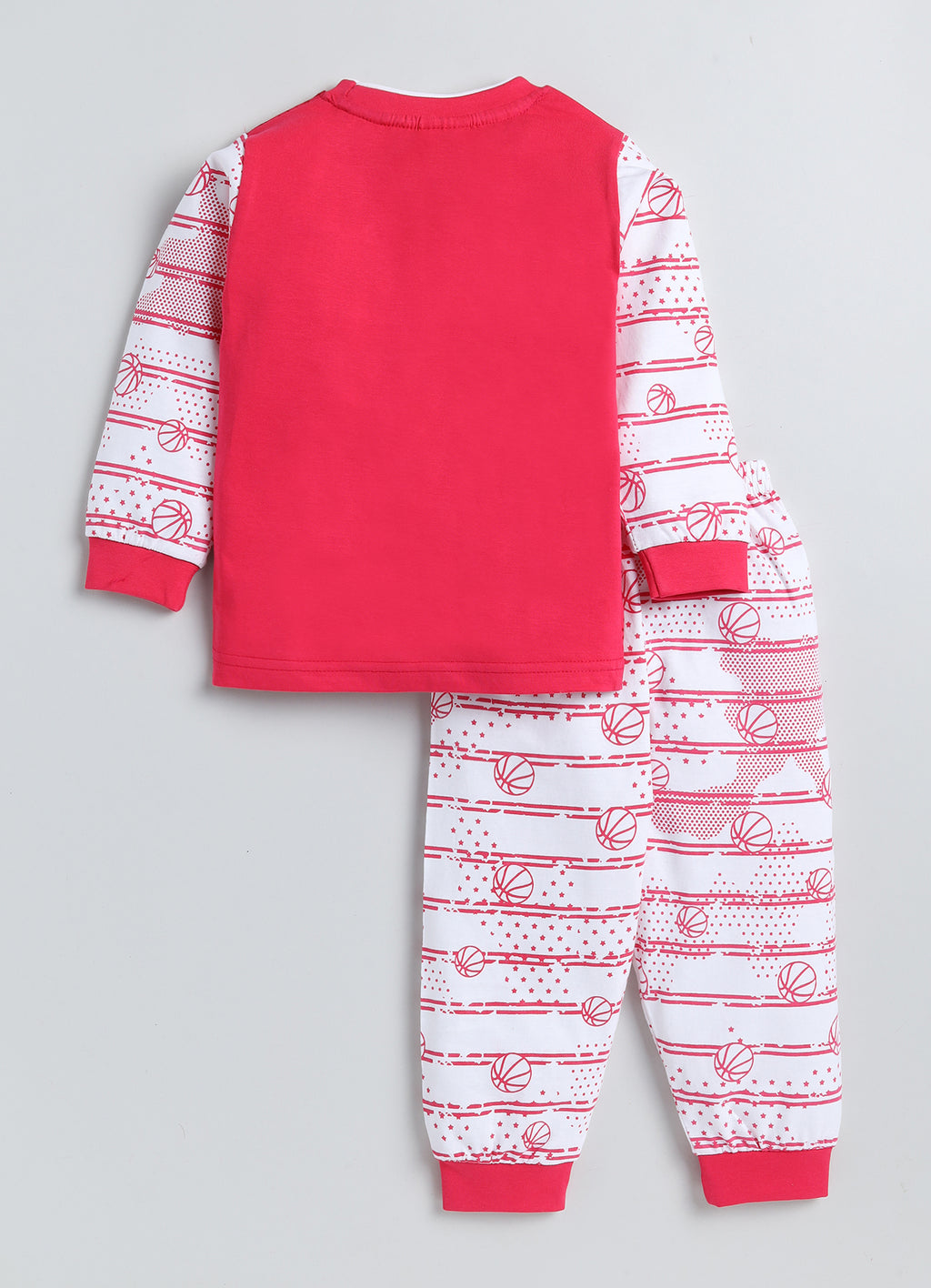 Mars Infiniti Boys & Girls Casual T-shirt Pant (Pink)