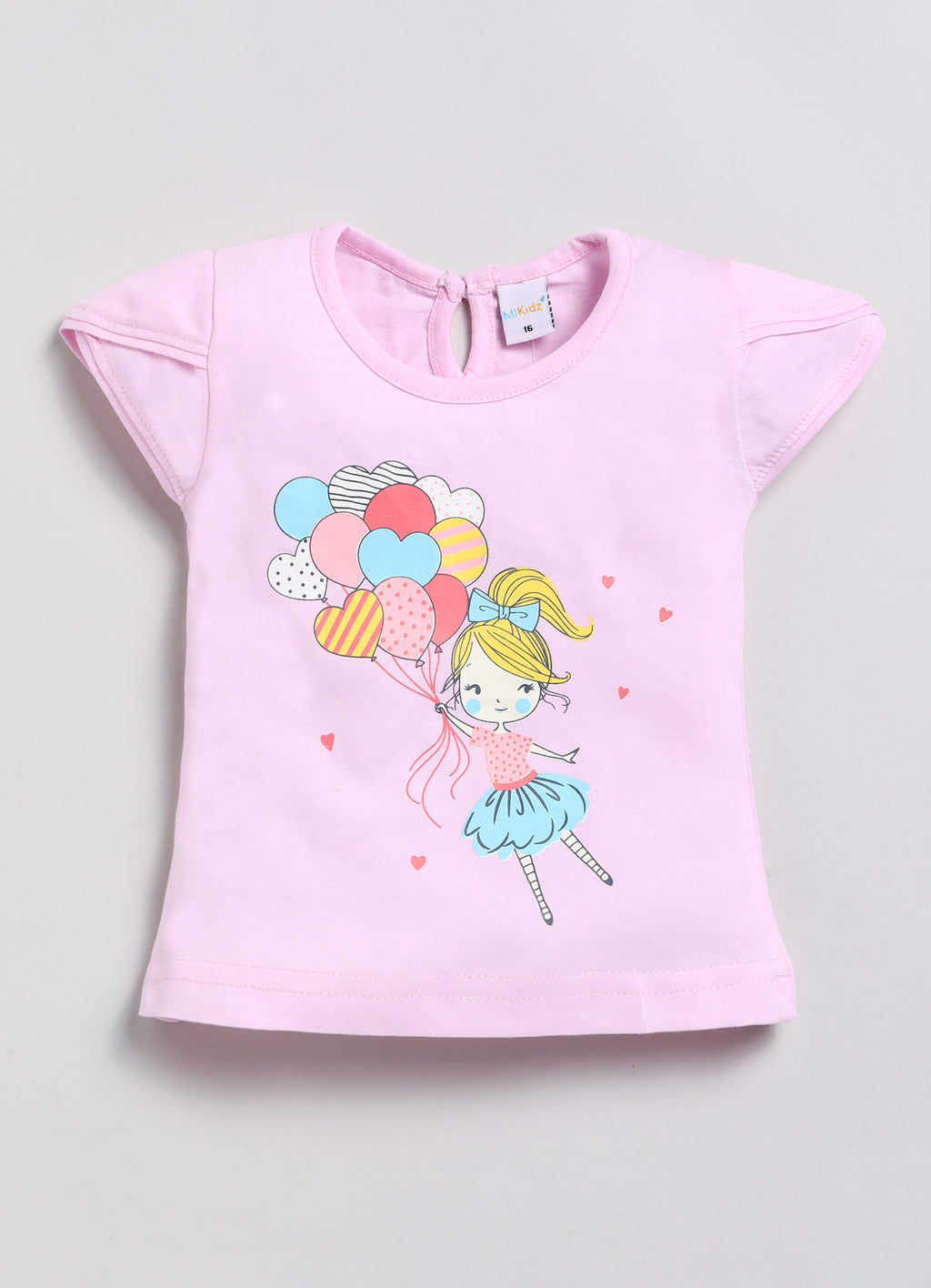 Mars Infiniti Girls Casual Top Skirt (Pink)
