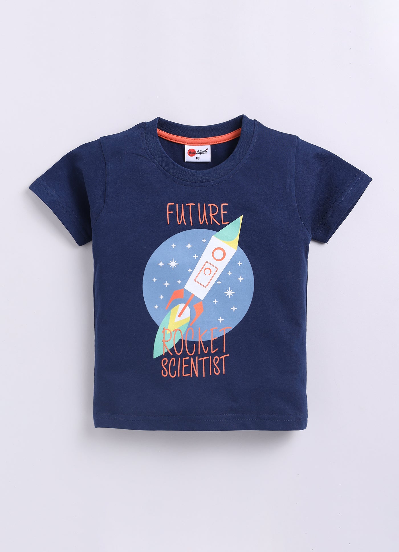 Mars Infiniti Boys Pure Cotton Half Sleeve T-shirt & Shorts Set
