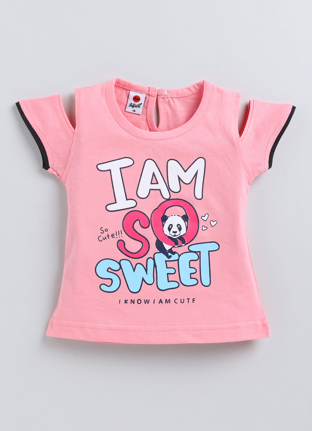 Mars Infiniti Baby Girls Casual Top Capri (Blue, Pink, Mustard)
