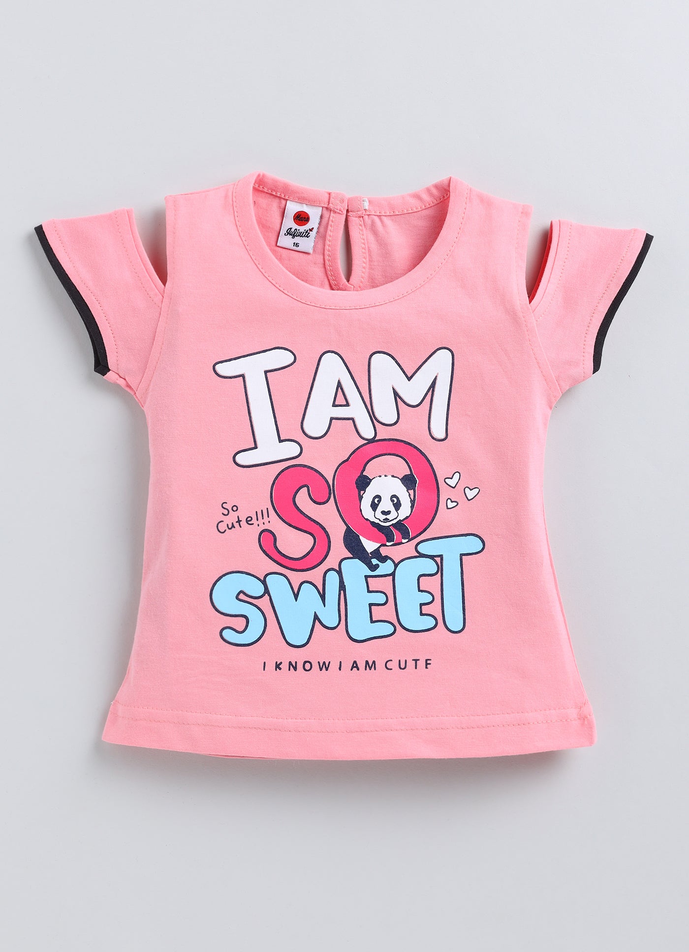 Mars Infiniti Baby Girls Casual Top Capri (Blue, Pink, Mustard)