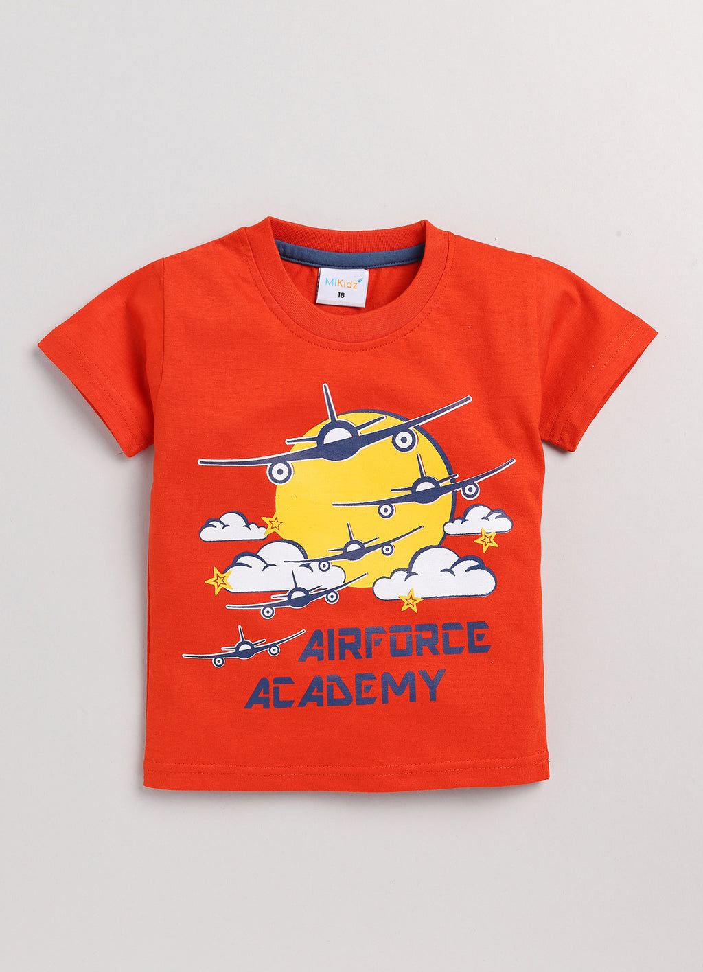 Mars Infiniti Boys Printed Pure Cotton Regular T Shirt - Pack of 2