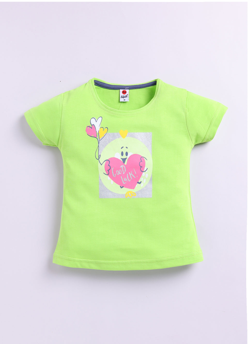 Mars Infiniti Baby Girls Casual Top Shorts (Light Green, blue)