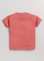 Mars Infiniti Blue Color Stylish Half T Shirt - Mustard