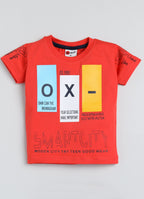 Mars Infiniti Boys Pure Cotton Half Sleeve T-shirt & Shorts Set