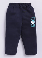 Mars Infiniti Boys Casual T-shirt Pant (Aqua Blue, Navy Blue)